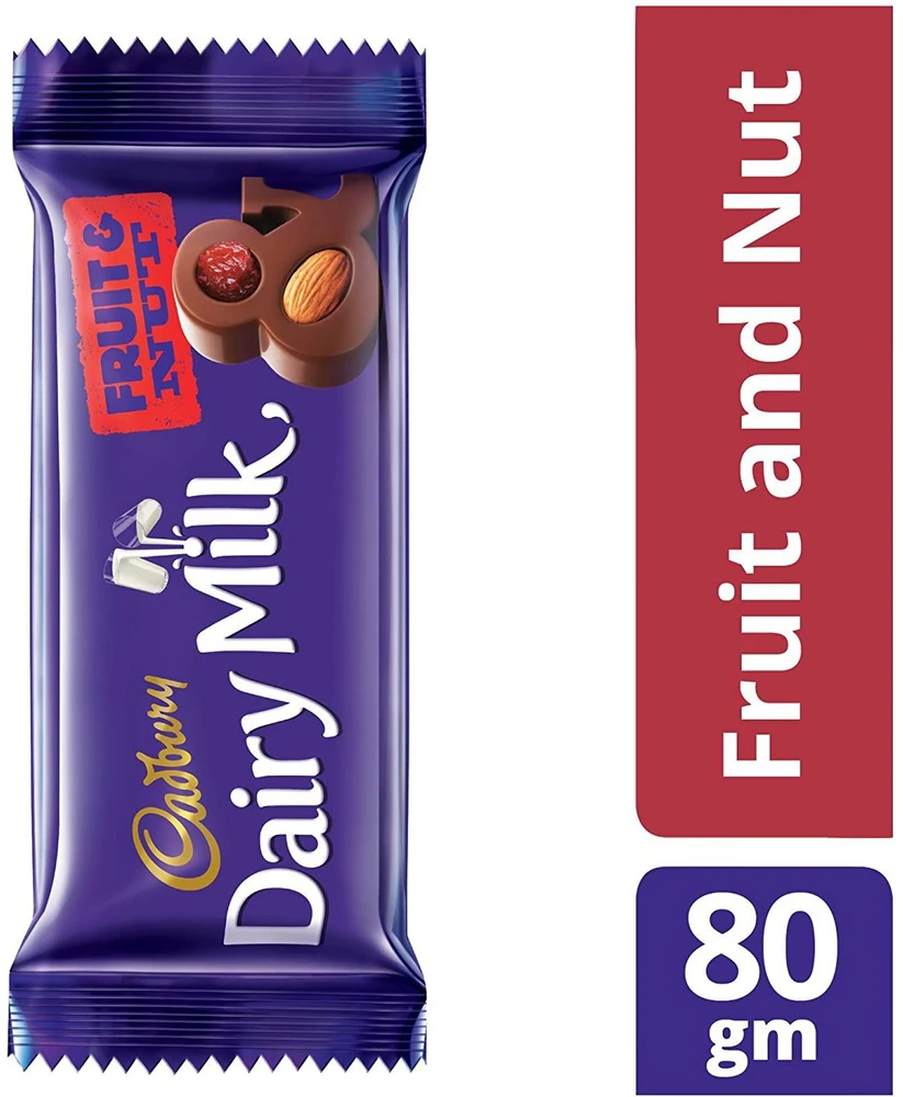 DAIRY MILK FRUIT&NUT
