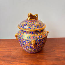 Thai Bowl with Lid Printed