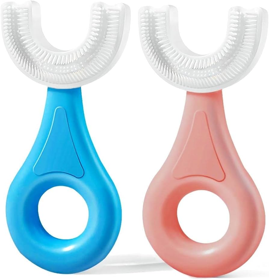 Baby Silicon U Shaped Toothbrush